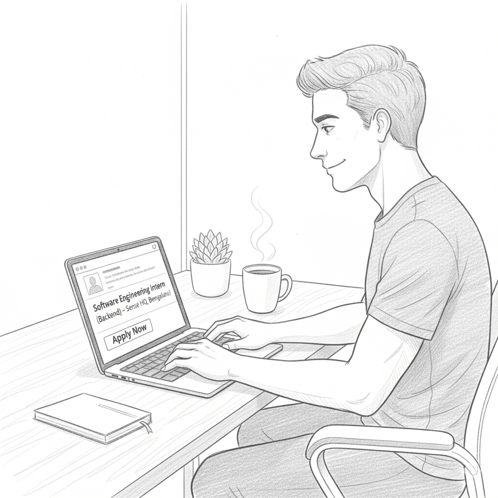 Apply Now: Software Engineering Intern (Backend) at Sense HQ, Bengaluru