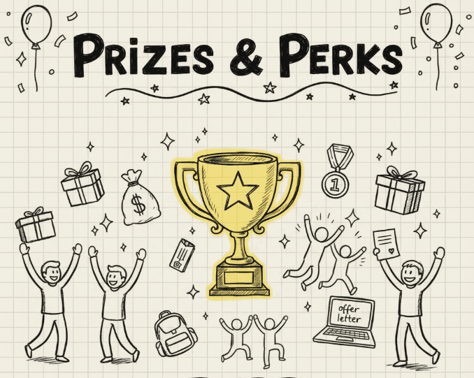 Perks and prizes